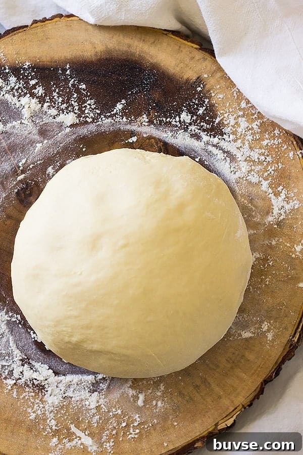 Pantry Recipes: Creative Shelf Cooking with Staples 32 This Homemade Pizza Dough will give you a nice thick and chewy crust. It is a great basic pizza dough! | www.countrysidecravings.com