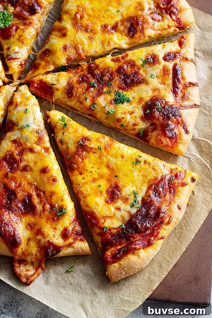 Pantry Recipes: Creative Shelf Cooking with Staples 36 Top down of pizza slices.