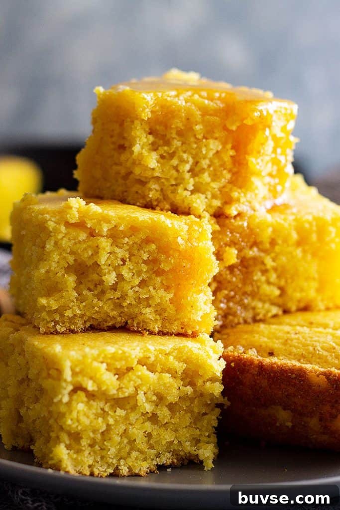 Pantry Recipes: Creative Shelf Cooking with Staples 50 This Buttermilk Cornbread recipe is the best cornbread ever!! Choose to make it sweet or savory by adjusting the sugar. It has a tender moist crumb and is perfect drizzled with honey! #cornbread #easyrecipe #sweetcornbread