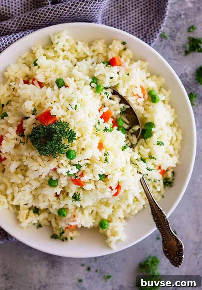 Pantry Recipes: Creative Shelf Cooking with Staples 51 Easy Rice Pilaf with Carrots and Peas is a quick and easy side dish that pairs well with so many dishes! Great for casual weeknight dinners or for company. #rice #easyrecipe #ricepilaf