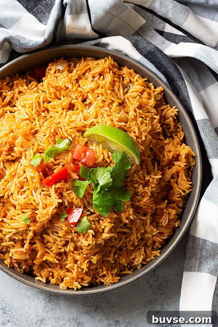 Pantry Recipes: Creative Shelf Cooking with Staples 54 Easy Spanish Rice is the perfect side dish for all you Mexican inspired meals! Instant pot and stove top instructions included! #spanishrice #mexicanrice