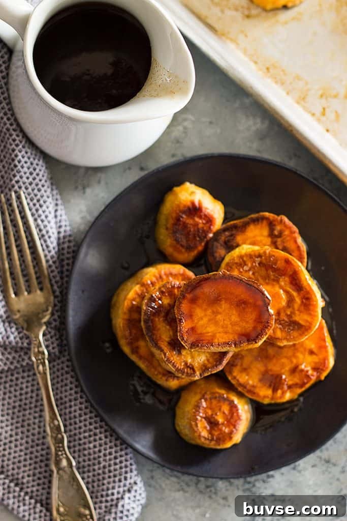 Pantry Recipes: Creative Shelf Cooking with Staples 57 These Roasted Sweet Potatoes with Cinnamon Glaze are the perfect side dish! They are easy to make, healthy, and pair perfectly with many meat entrees.