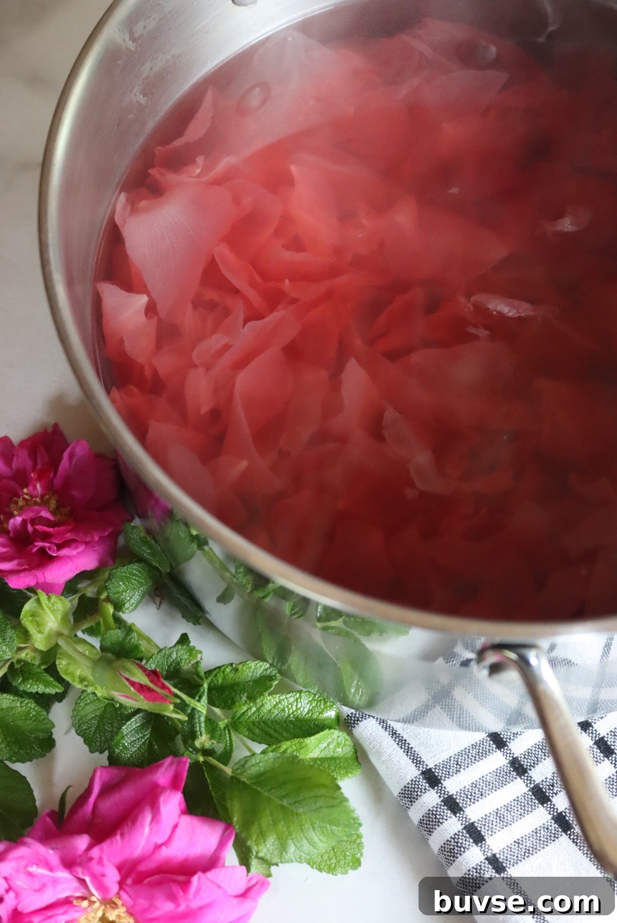 Rose Petal Jelly Recipe: How to Make Floral Jam 6 Rose Petal Tea