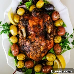 Slow Cooker Duck Recipe for Tender, Flavorful Meat 13 Seasoned duck, with marble potatoes, lemon and herbs.
