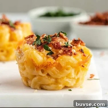 Baked Mac & Cheese Cups