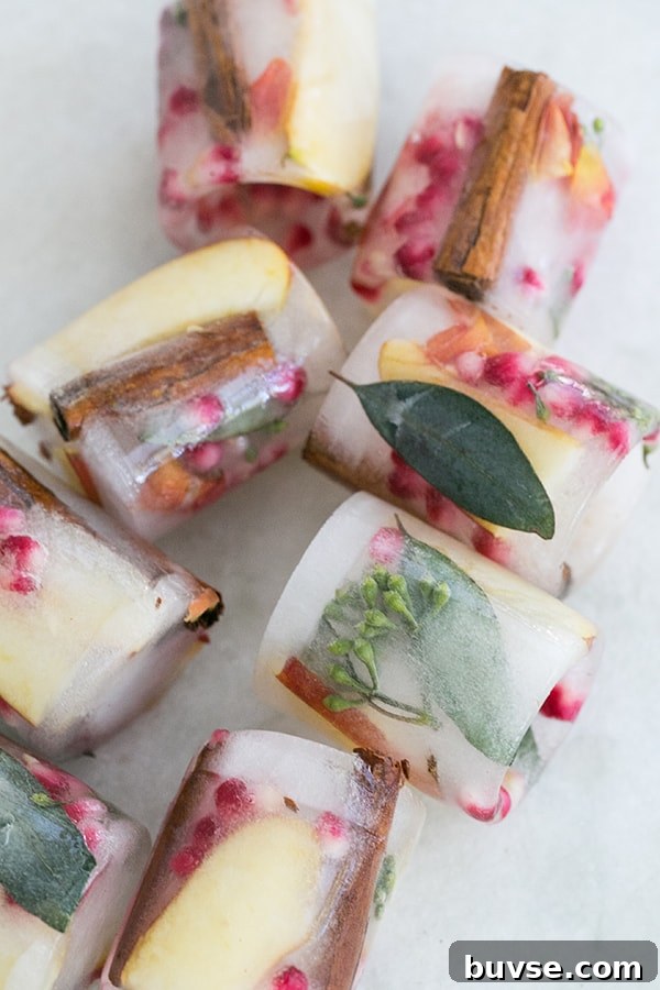 DIY Floral Ice Shot Glasses for Stylish Party Shots 6 Ice shot glasses.