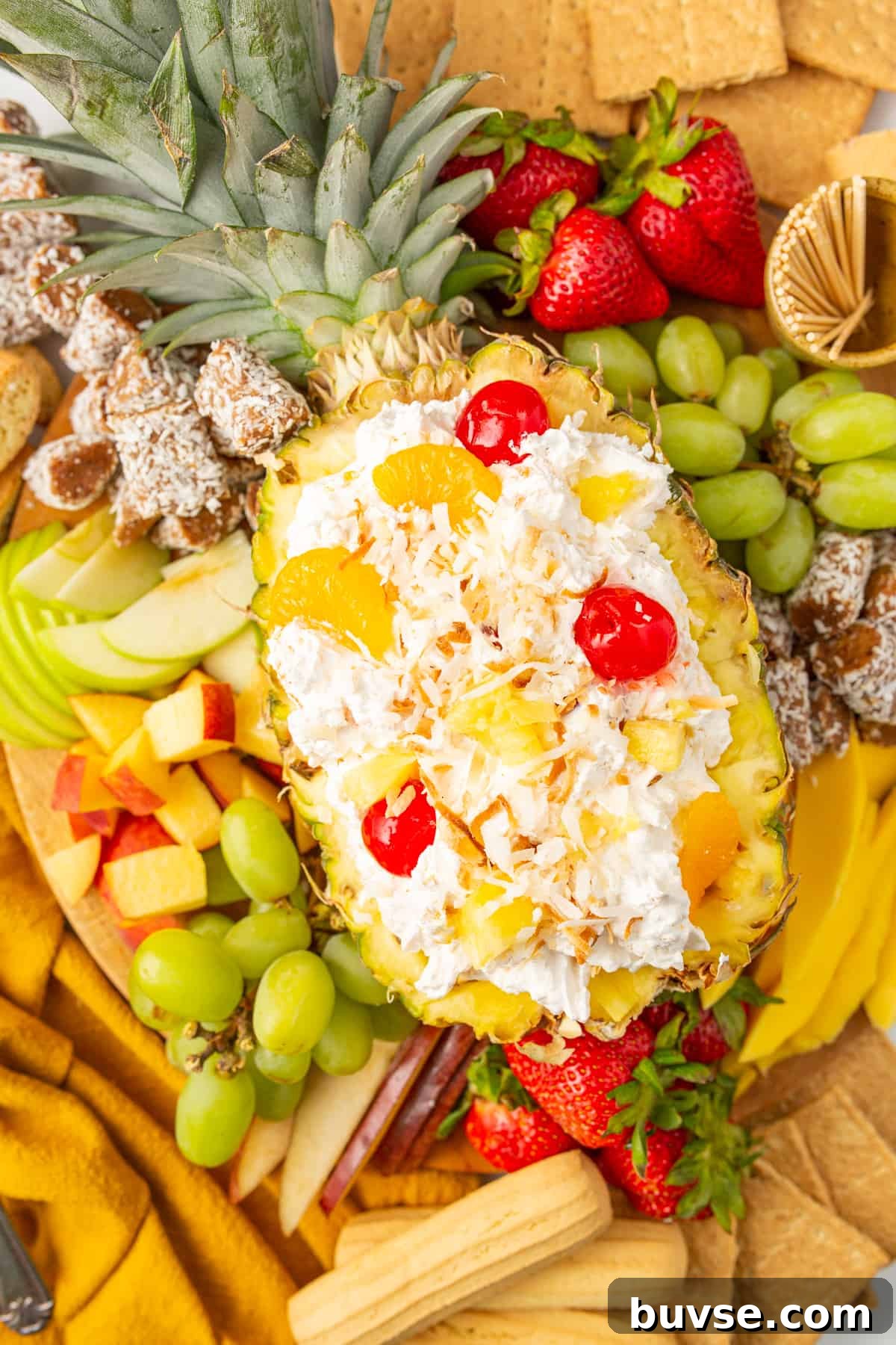 27 Irresistible Hawaiian Desserts to Try at Home 25 Pina Colada Fruit Dip