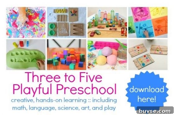 3-5 Playful Preschool 3-book