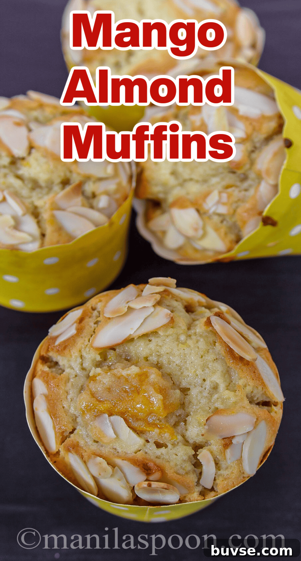 Mango Almond Muffins