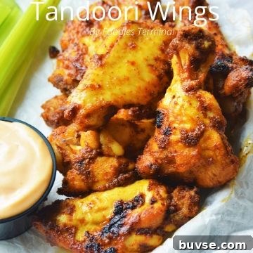 Tandoori Chicken Wings made in instant pot