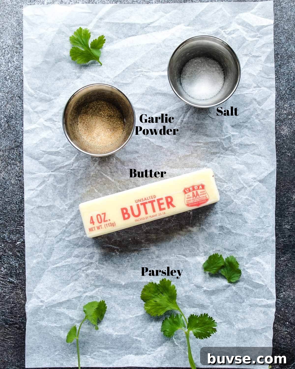 Homemade Garlic Pita Bread Recipe 5 Garlic butter and pita