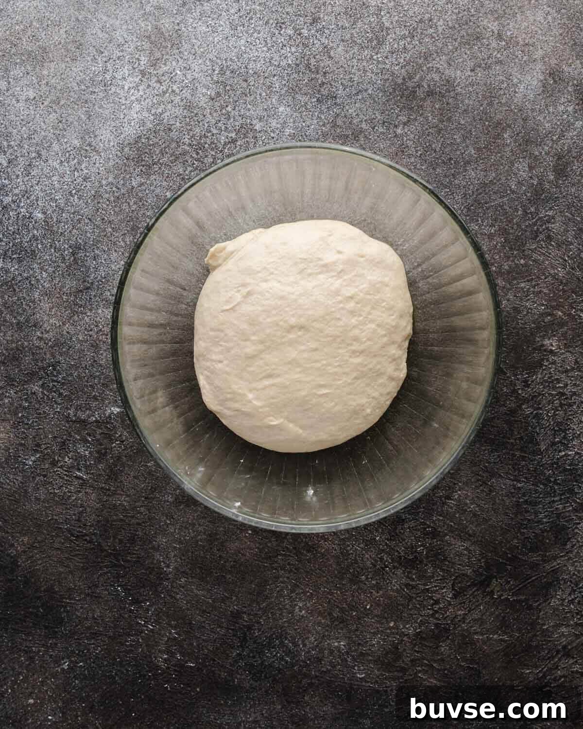 Homemade Garlic Pita Bread Recipe 7 Dough after rising