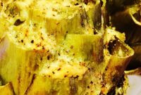 Instant Pot Stuffed Artichokes with Garlic Parmesan Filling