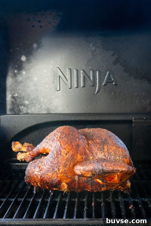 Smoked Turkey on the Ninja FlexFlame.