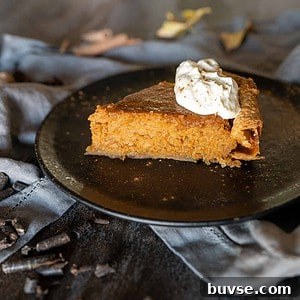 slice of smoked pumpkin pie