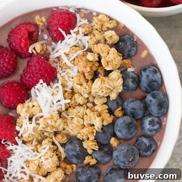 Acai smoothie bowl