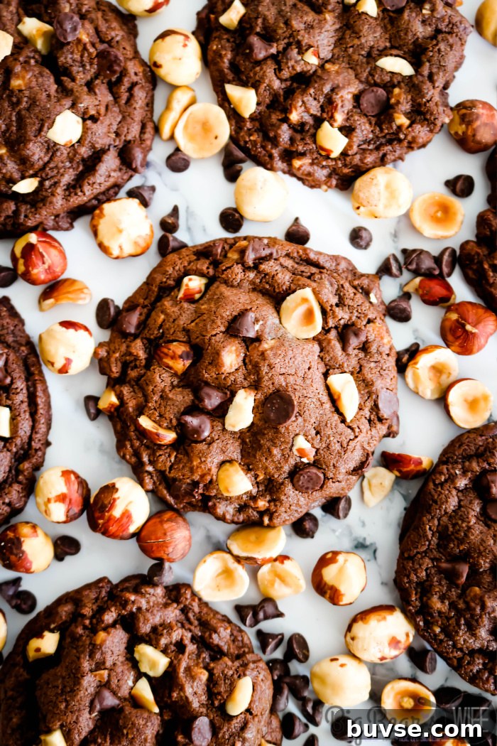 Baked Ferrero Rocher Cookies