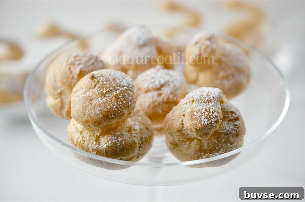 Cream Puffs and Eclairs {Baking Arts}