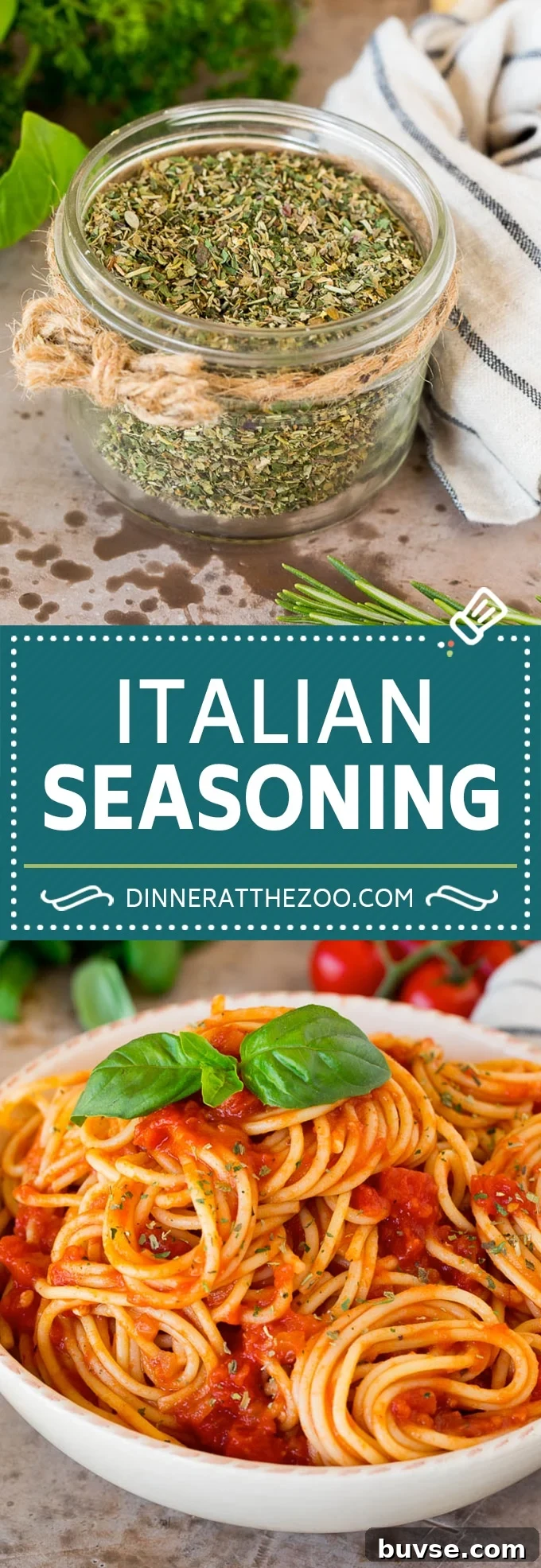 This homemade Italian seasoning is a blend of a variety of herbs and spices that creates a flavorful mix.