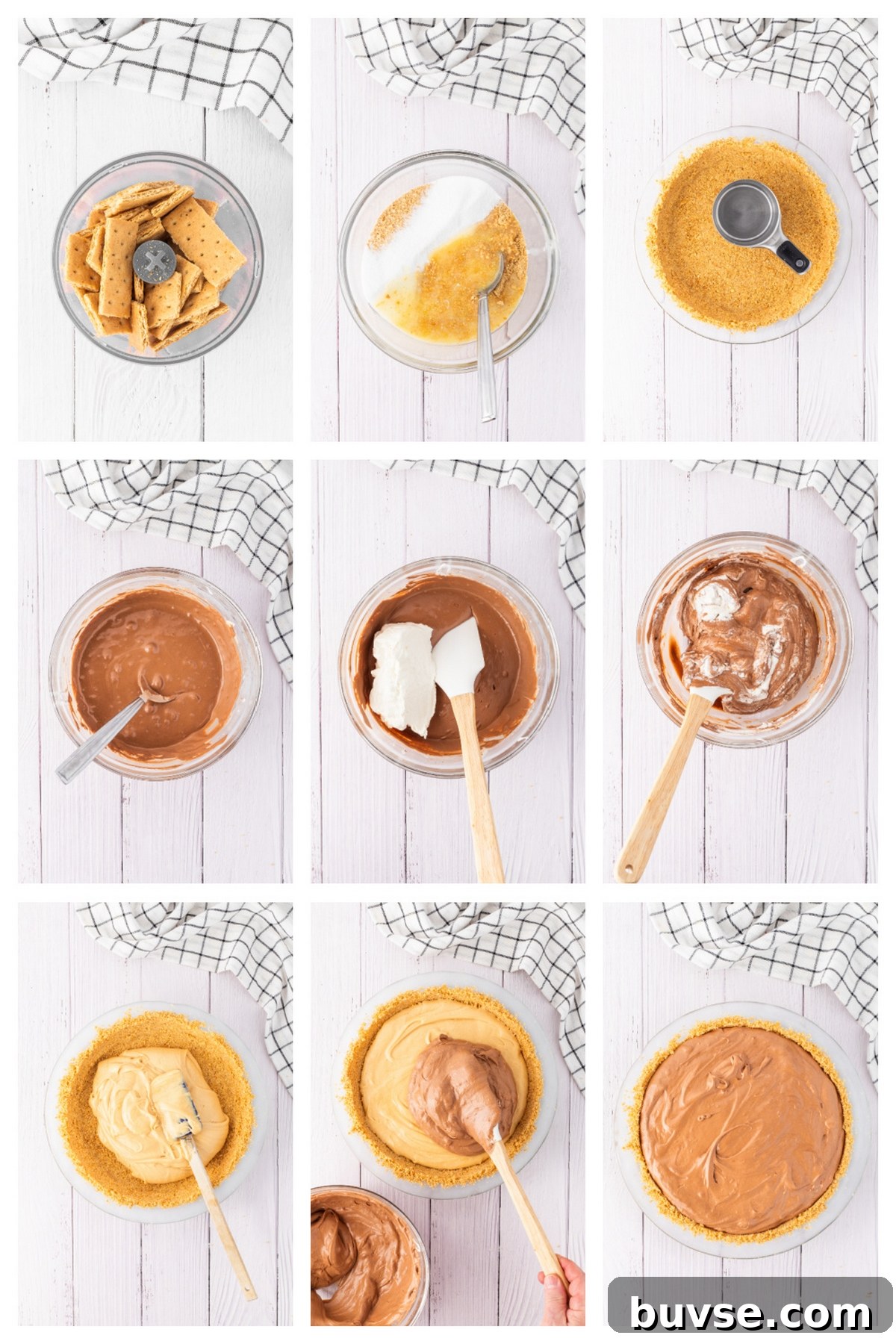 how to make Costco copycat pie with peanut butter chocolate