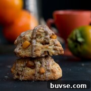 Persimmon Cinnamon Scones