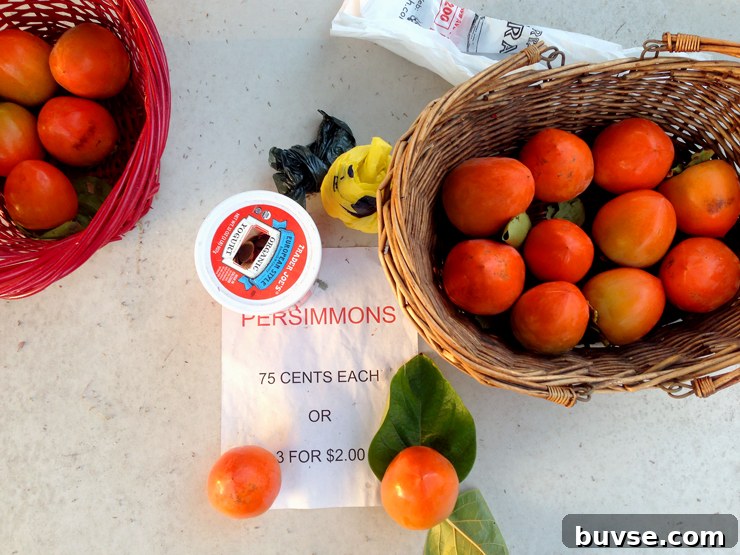 Persimmon Sale