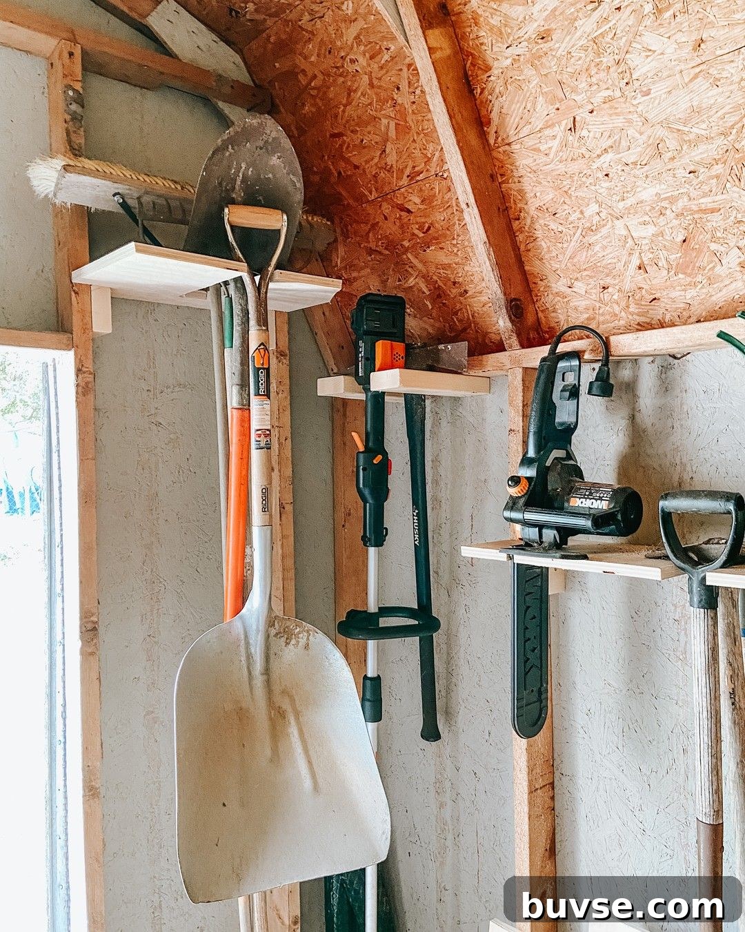 4. DIY Wood Shelves
