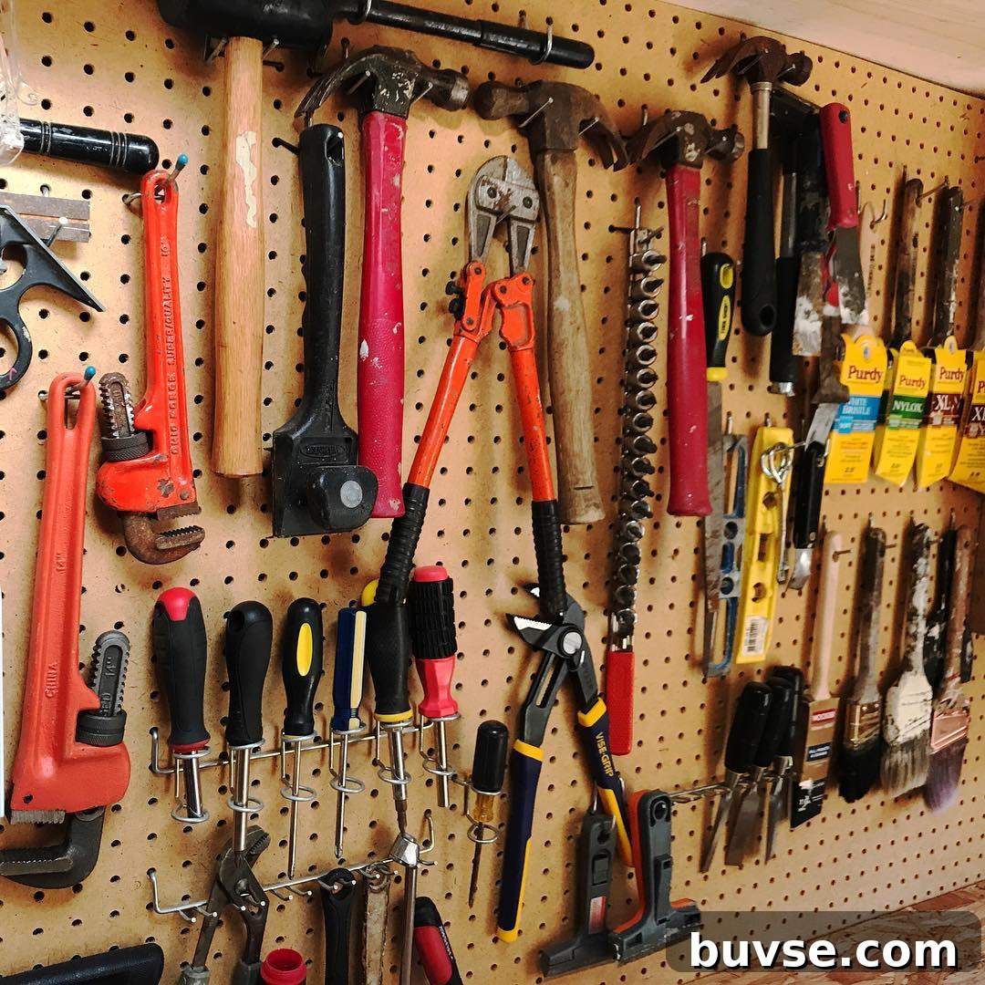7. Tool Peg Board
