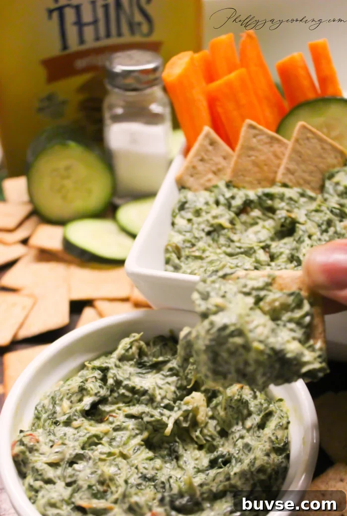 Artichoke-Free Cold Spinach Dip Recipe for Super Bowl Parties 2 Easy Superbowl Spinach Dip