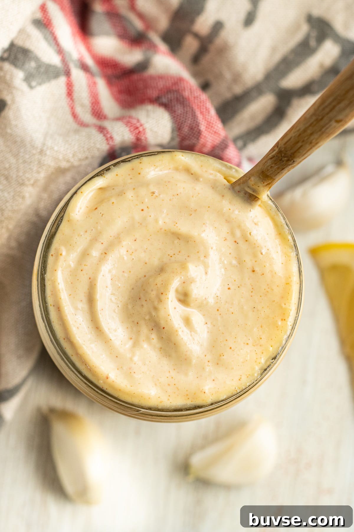 Homemade Dijon Aioli Recipe 5 Dijon aioli in a jar