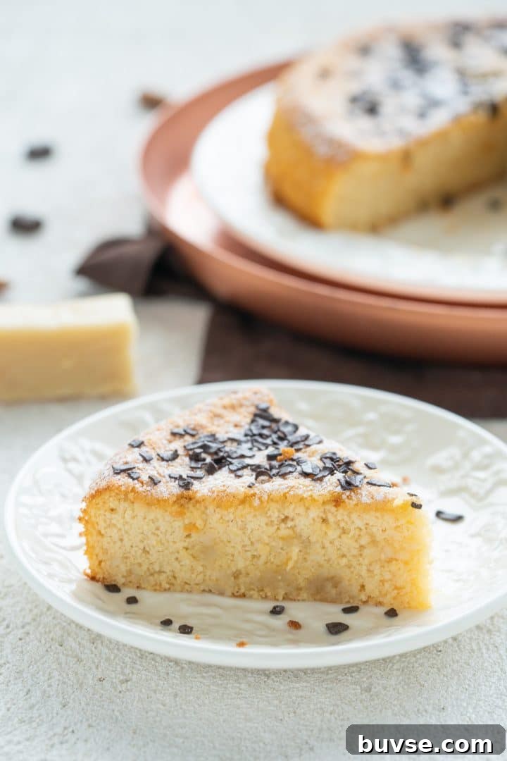 Two-Ingredient Marzipan Cake