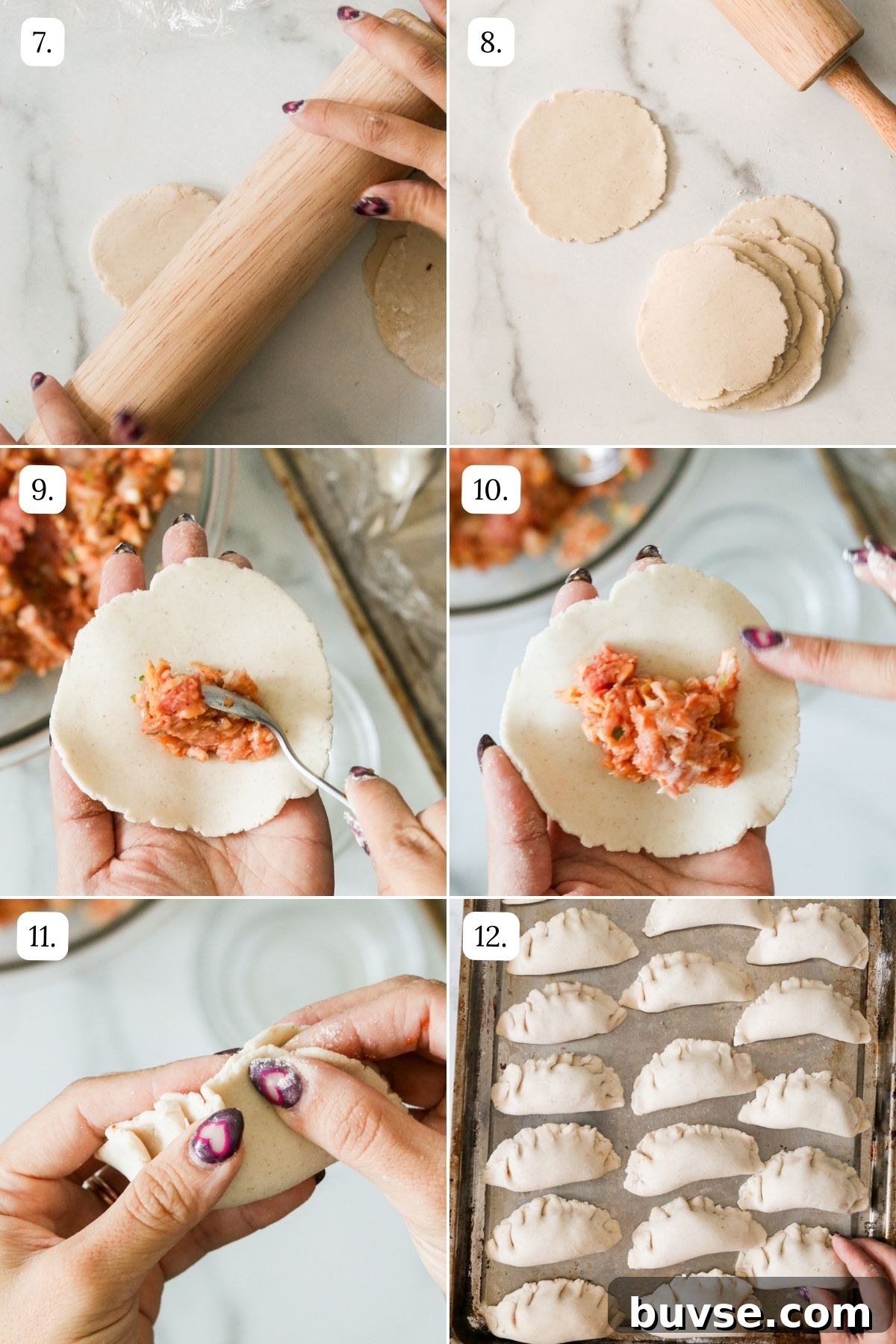 numbered step by step photos showing how to make this recipe