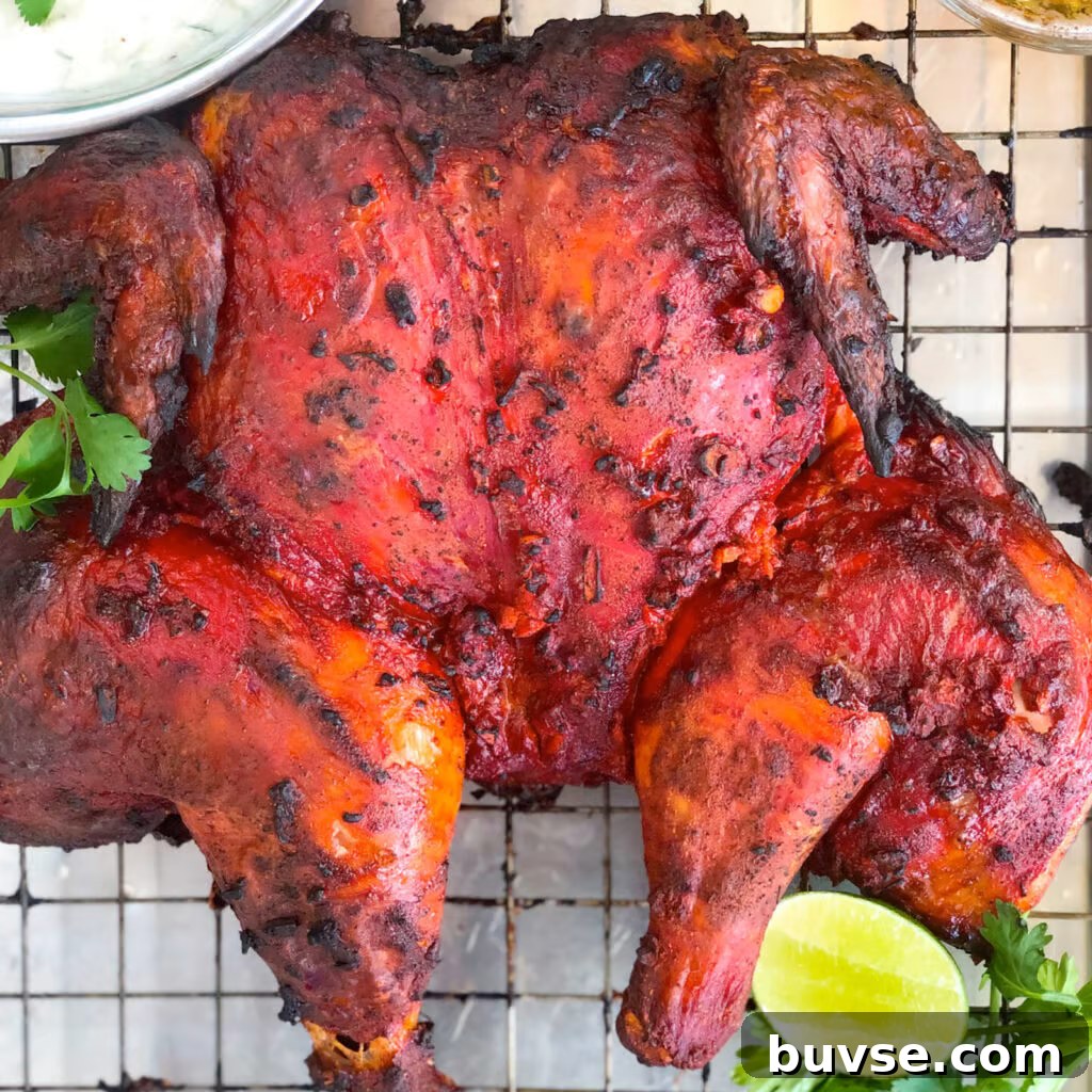 Spatchcock Tandoori Chicken