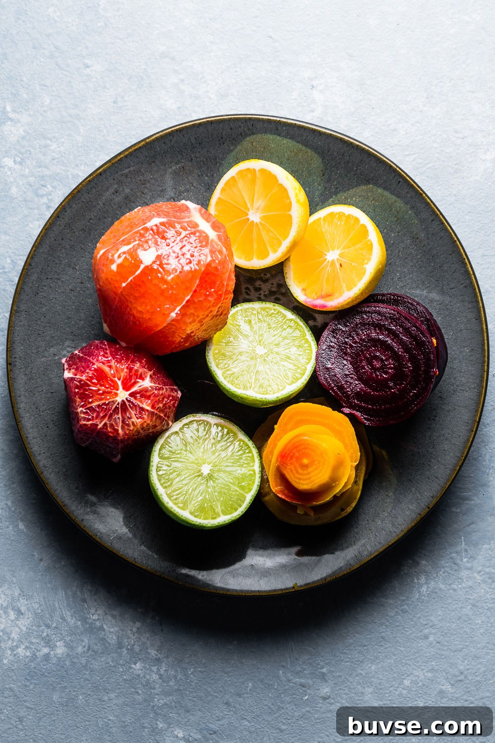 Citrus and Beet Salad Ingredients