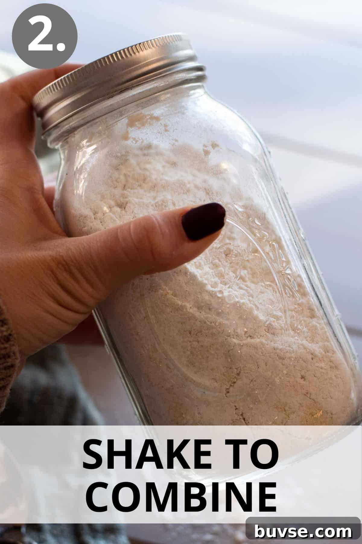 step by step Gluten Free Pancake Mix