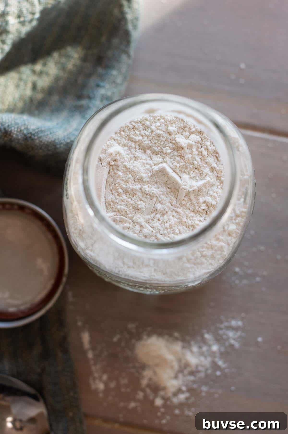 1-Minute Gluten Free Pancake Mix in a jar