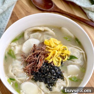Final tteok mandu guk