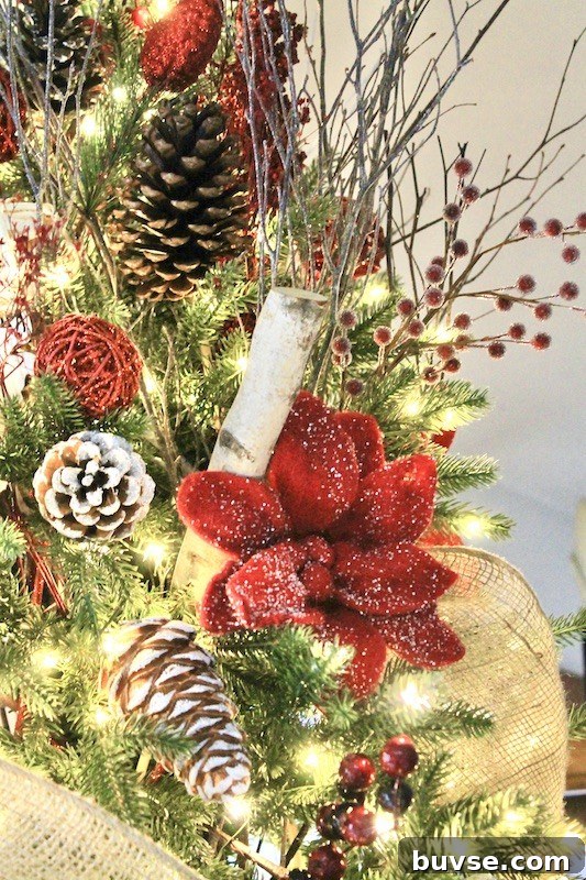 woodland Christmas tree topper photo 3