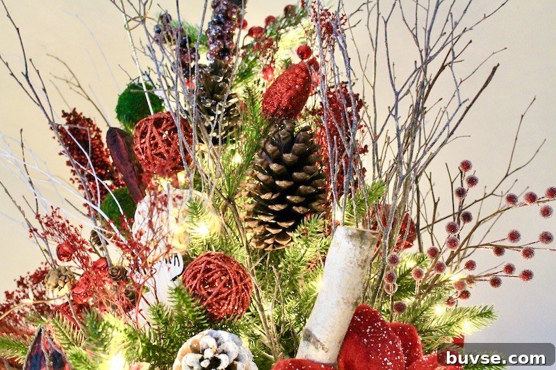woodland Christmas tree topper photo 5
