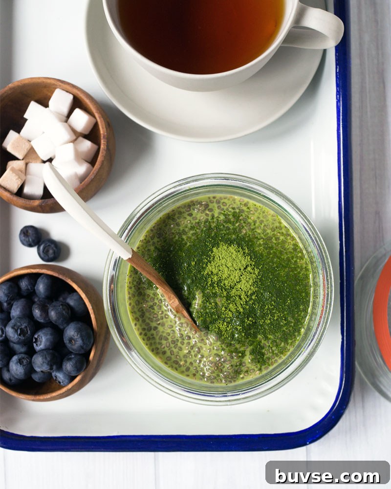 Matcha chia photo