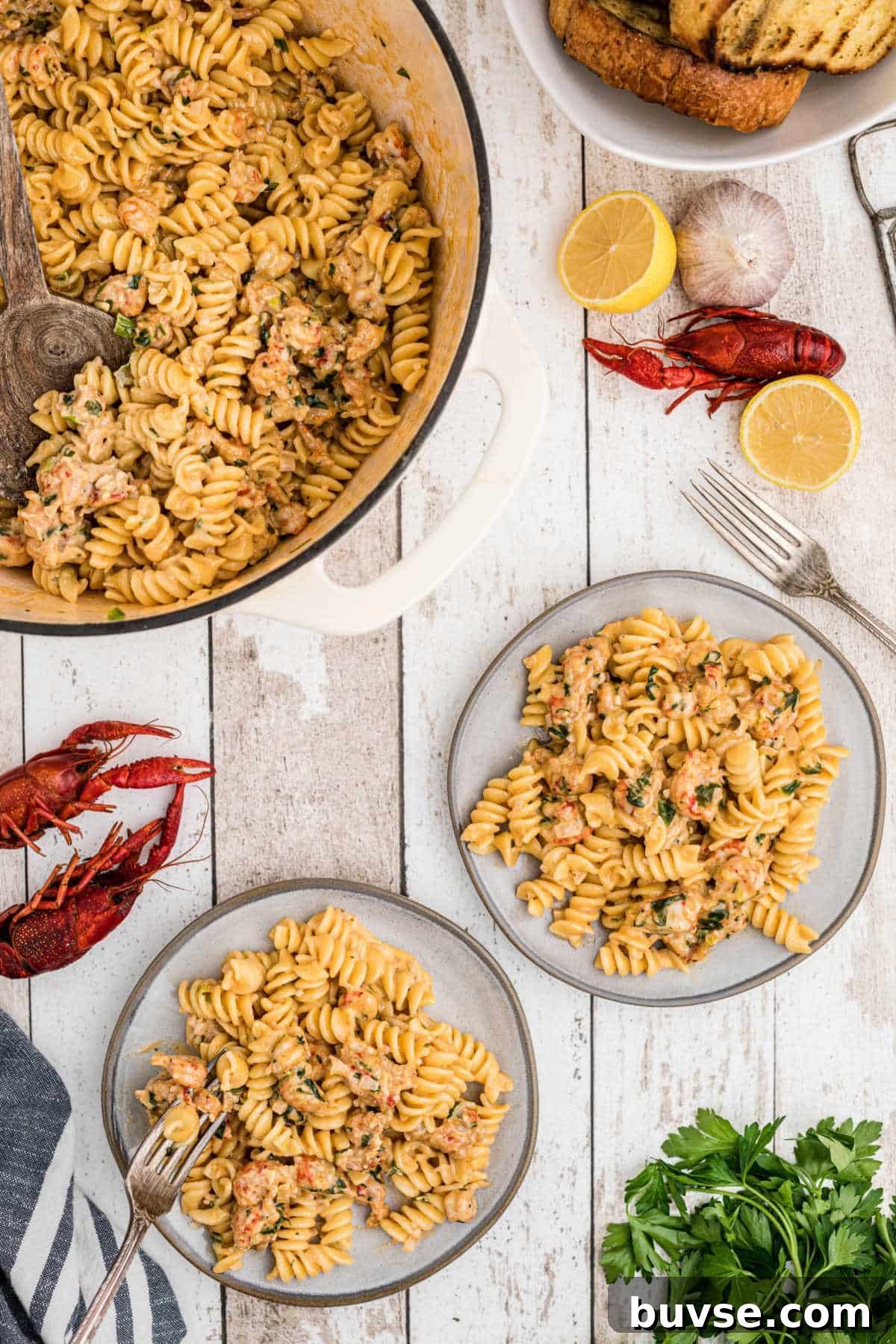 dished out crawfish monica