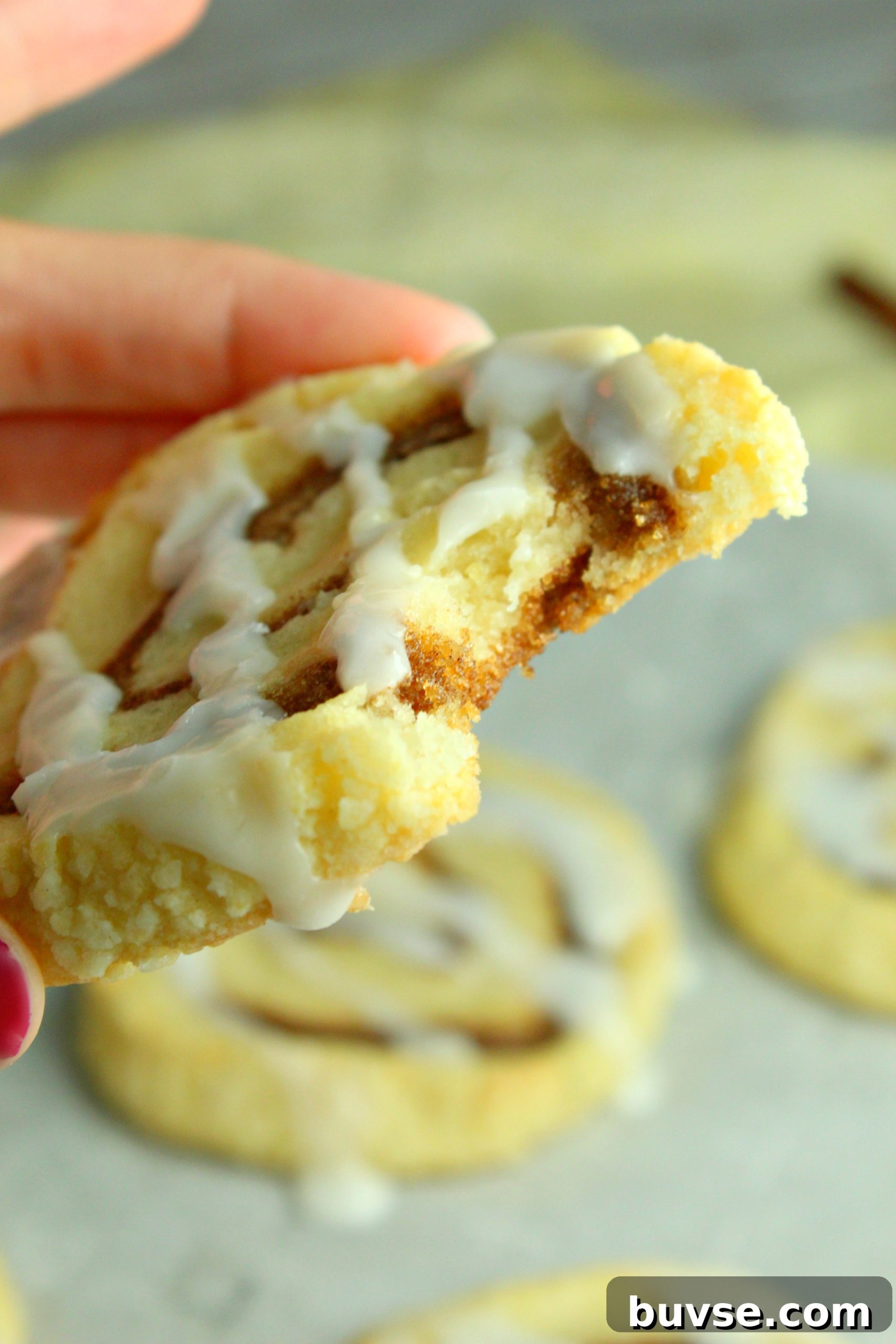 Decadent Cinnamon Roll Cookies Recipe with Cream Cheese Glaze 9 img 6718 8 scaled