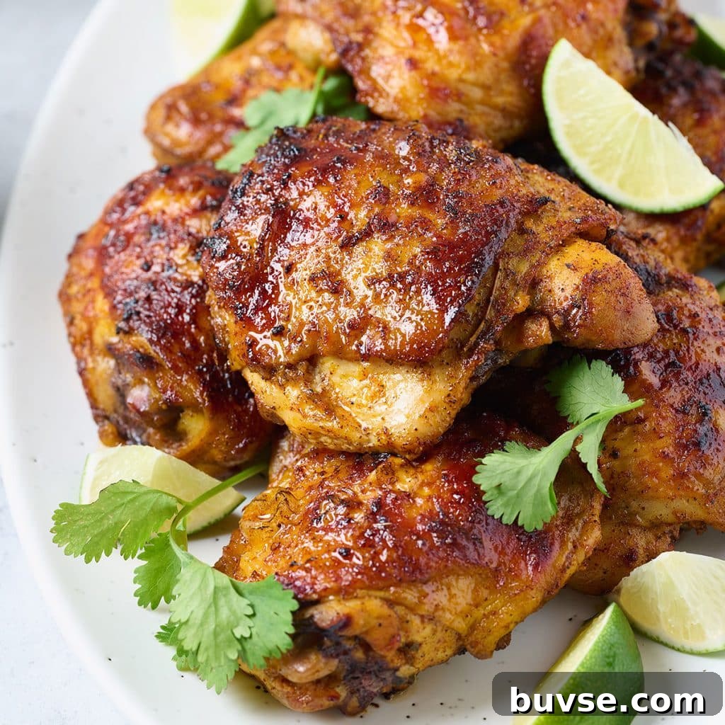 Cook Once, Eat Twice: Budget Recipes for Delicious Leftovers 5 Pollo asado pieces served on a plate