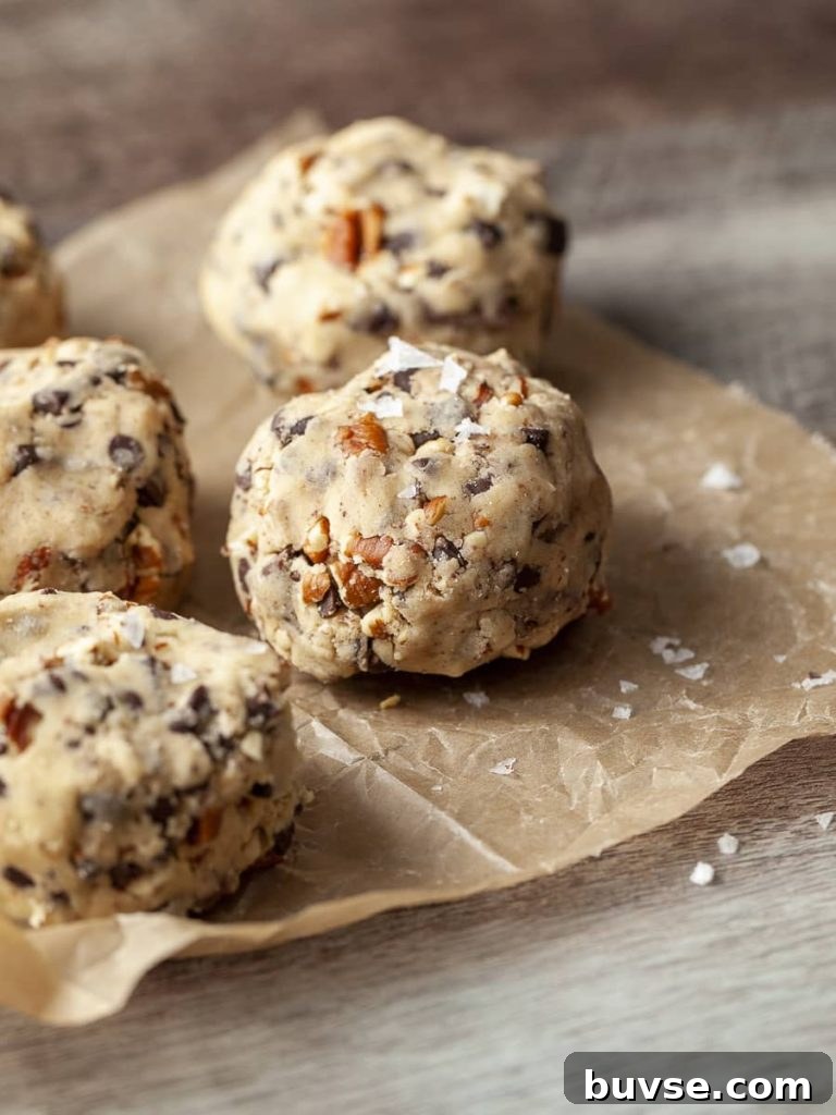 Gluten-Free Levain Bakery-Style Cookies 3 Levain Bakery Cookie Dough made with gluten-free ingredients. Chocolate, Pecans and Sea Salt