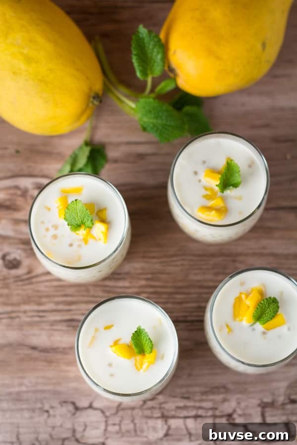 Mango Sago Dessert