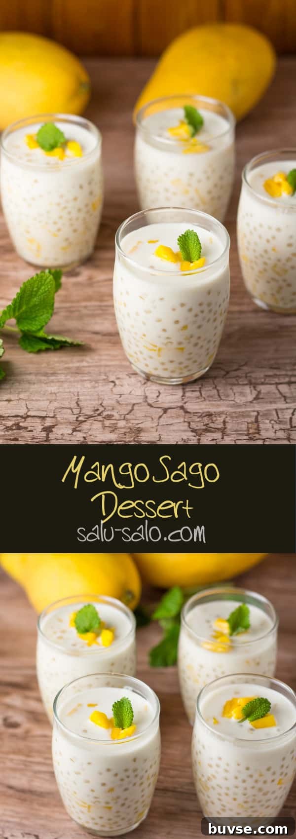 Mango Sago Dessert