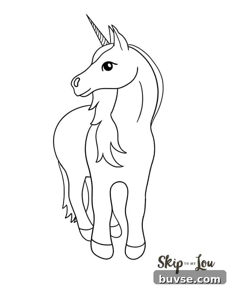 unicorn drawing