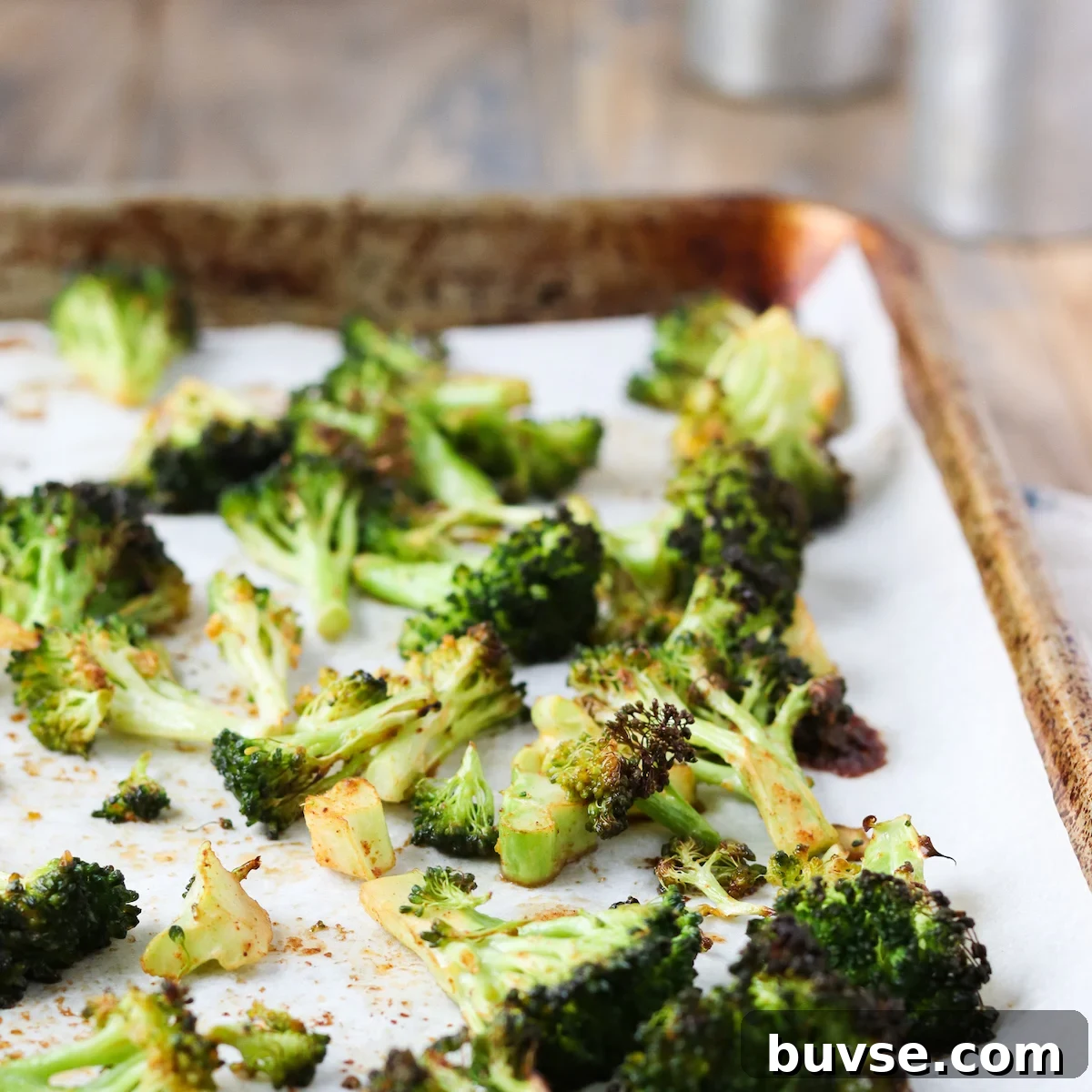 Chipotle Butter Roasted Broccoli