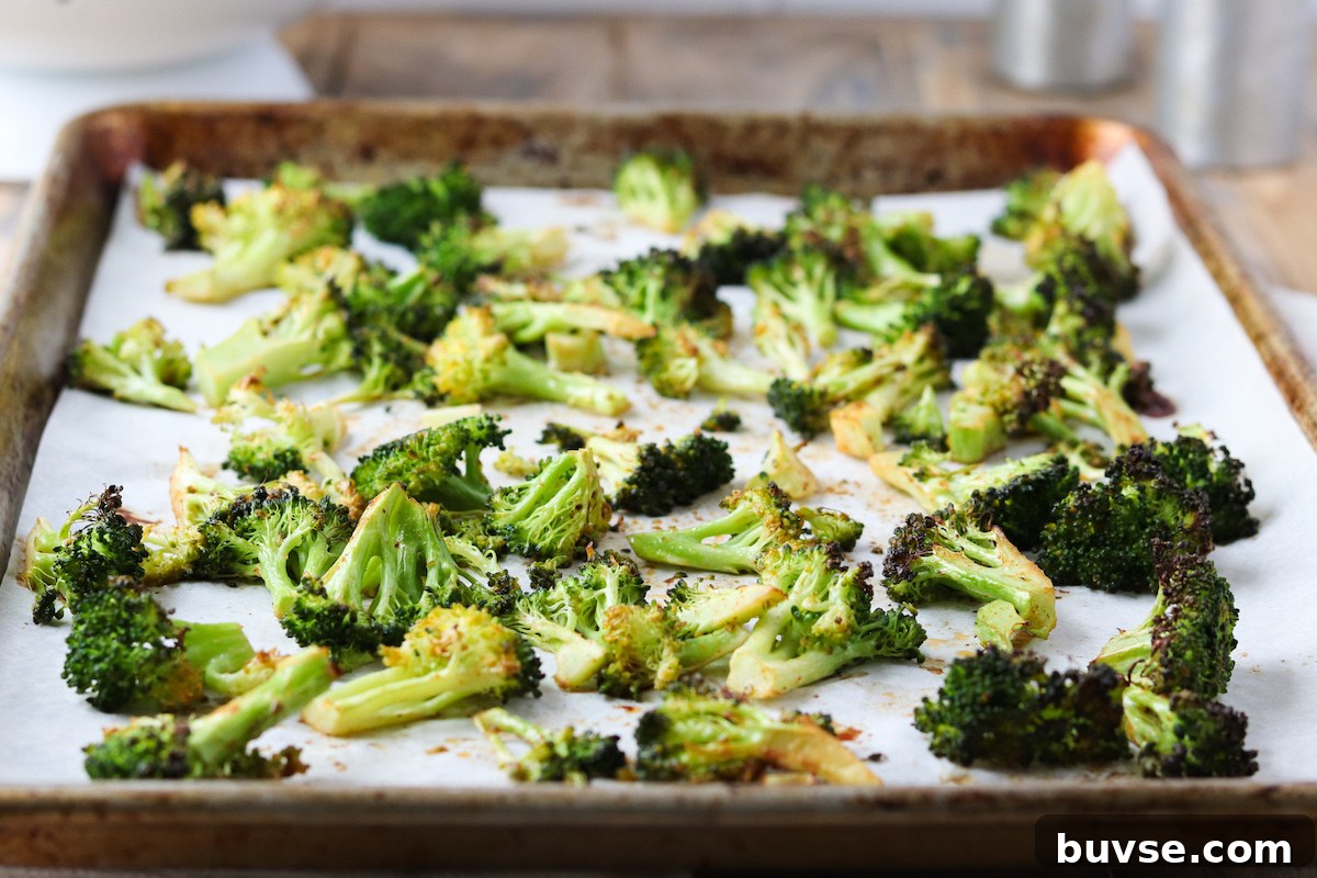 Chipotle Butter Roasted Broccoli