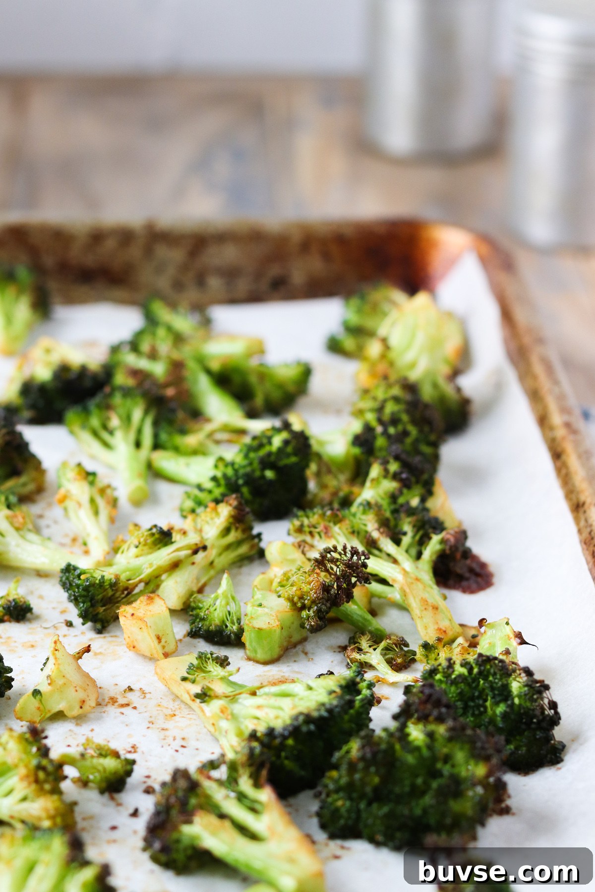 Chipotle Butter Roasted Broccoli